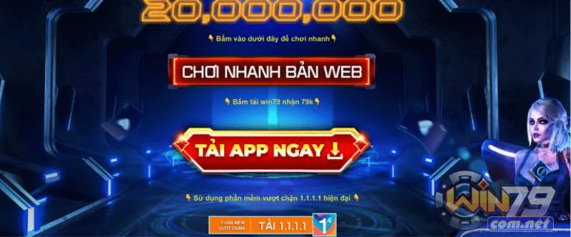 Tải nhanh trên máy tính tiện lợi và dễ dàng app win79
