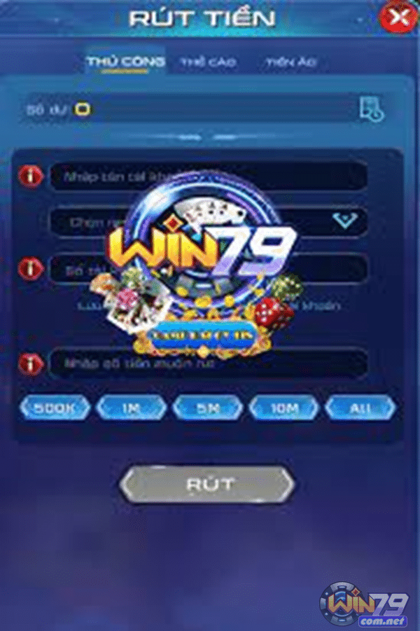Rút tiền nhanh với ví điện tử được win79 chia sẻ