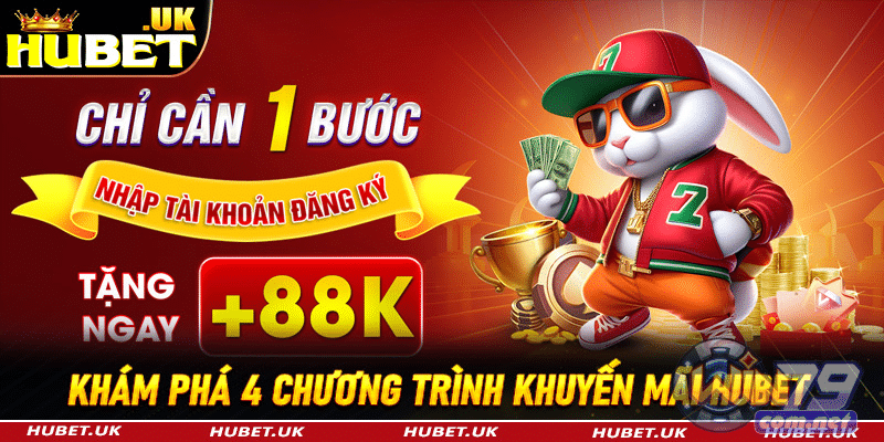 Quy định sử dụng tiền khuyến mãi 88K của Hubet cho thành viên